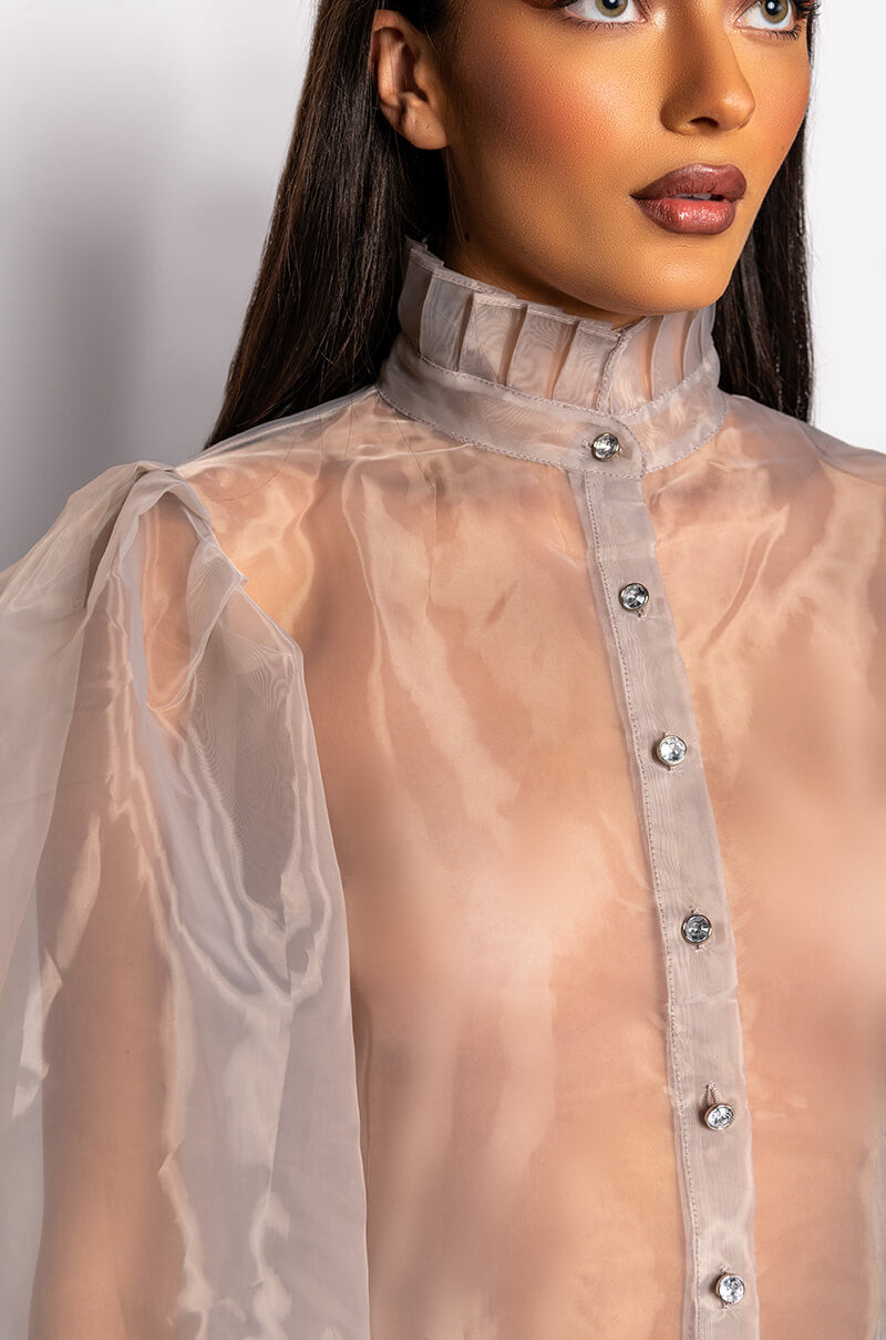 LADY LIKE PUFF SLEEVE BLOUSE