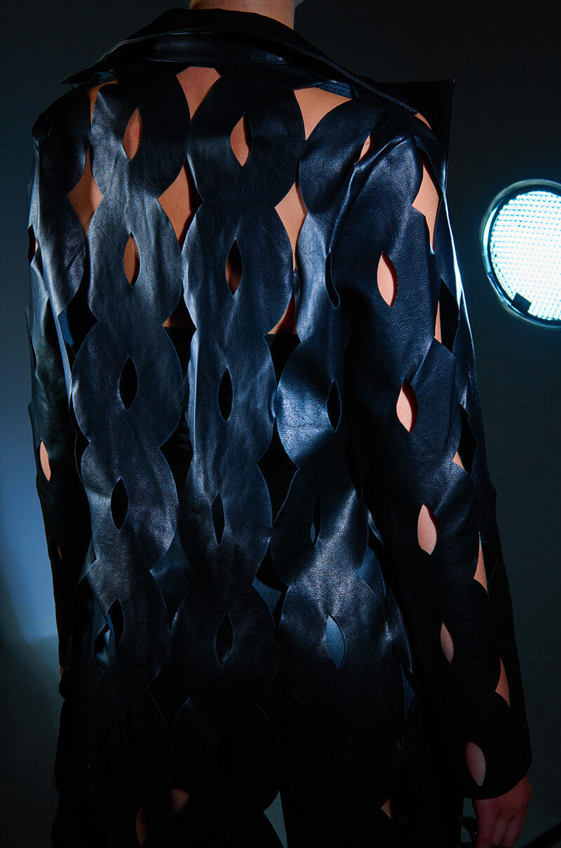 LASER CUT WEAVE TRENCH