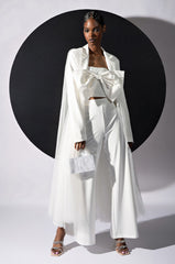LAST BASH TULLE BLAZER TRENCH