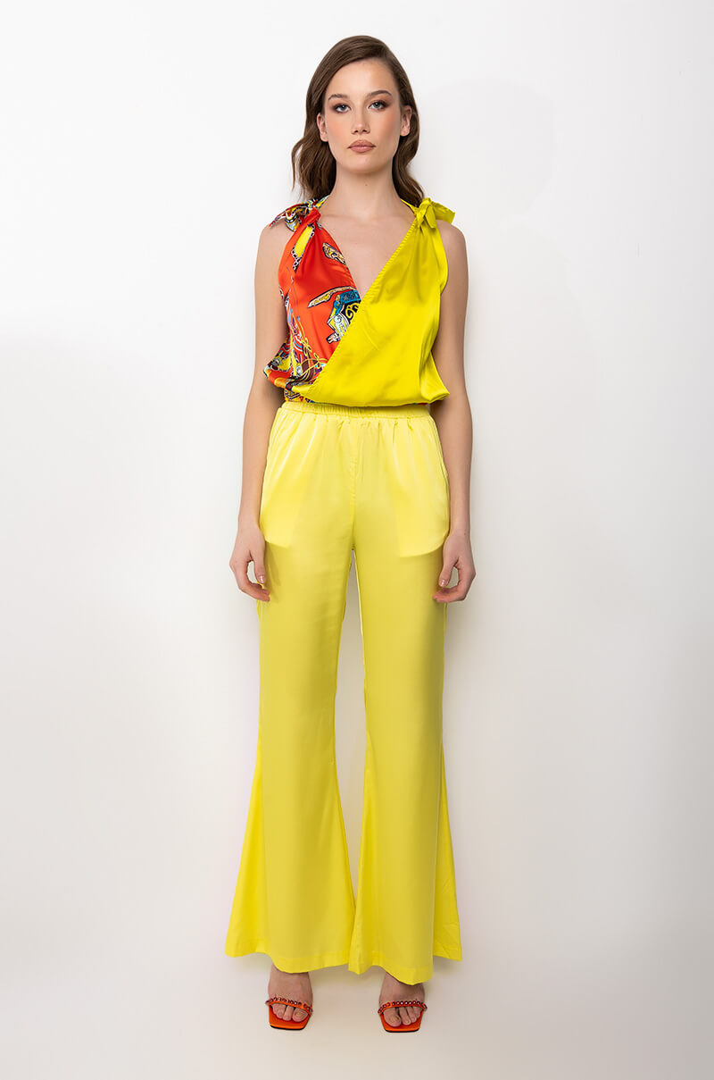 LELANI BOW DETAIL SLEEVELESS BLOUSE