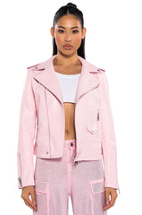 LEAVE ME ALONE MOTO JACKET