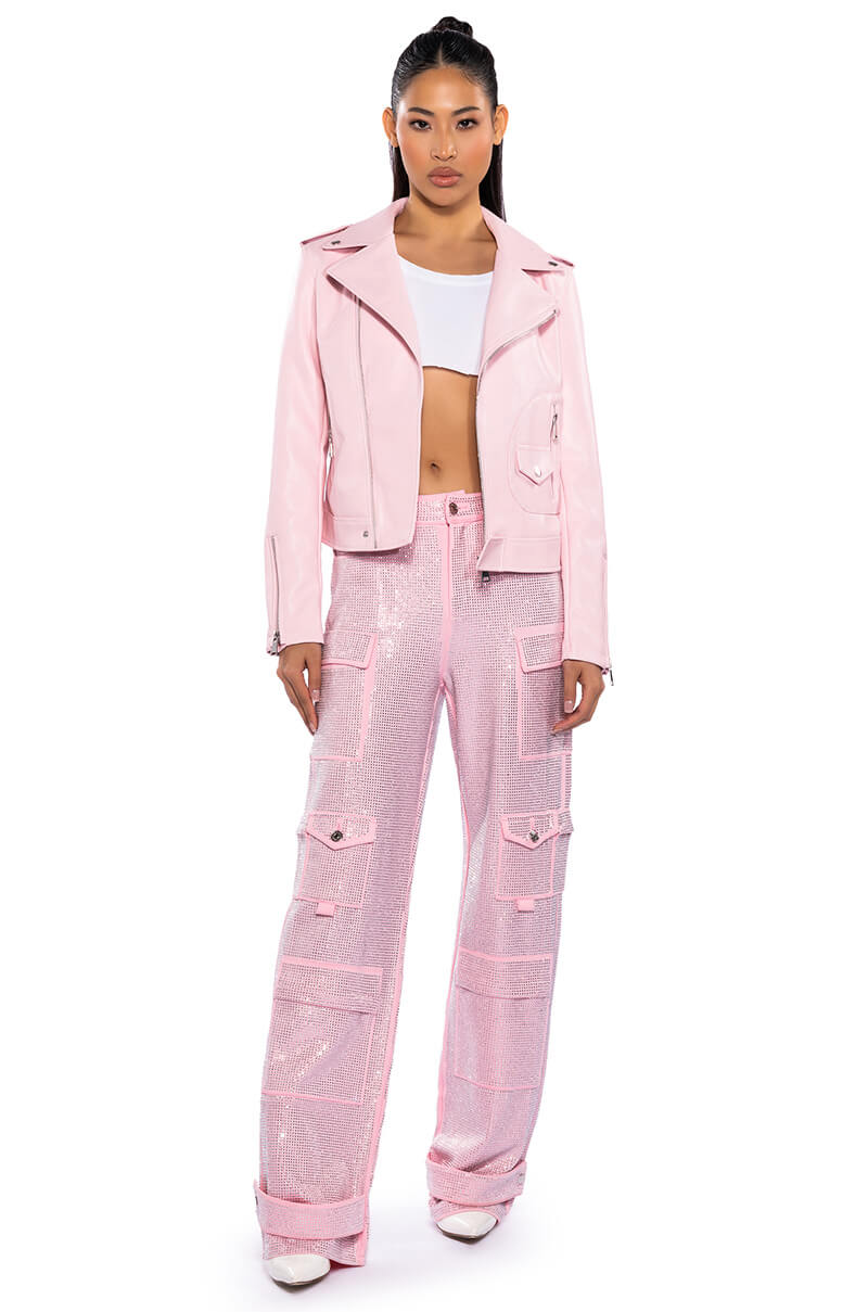 LEAVE ME ALONE MOTO JACKET