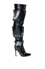 LEVELUP OVER THE KNEE STILETTO BOOT