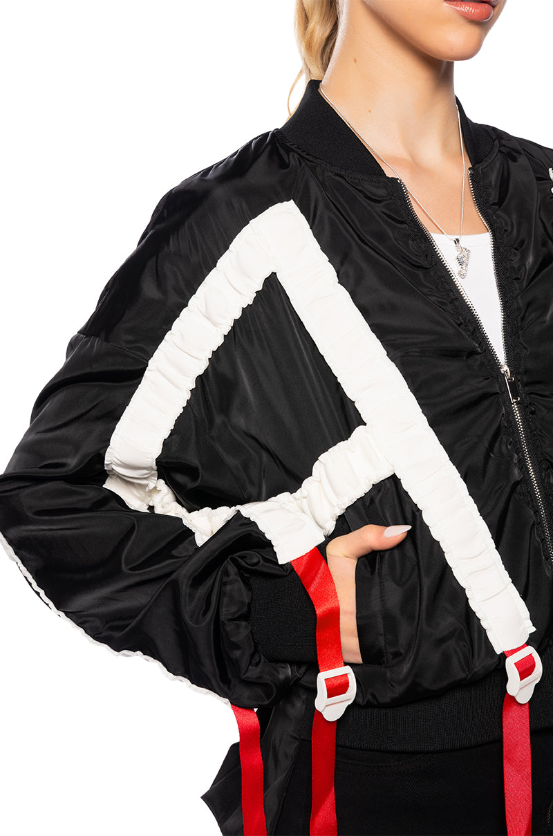 LIGHTS OUT SPORTY BOMBER
