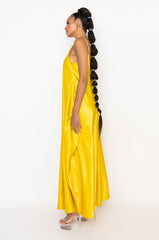 LIKE ROYALTY MAXI SATIN DRESS