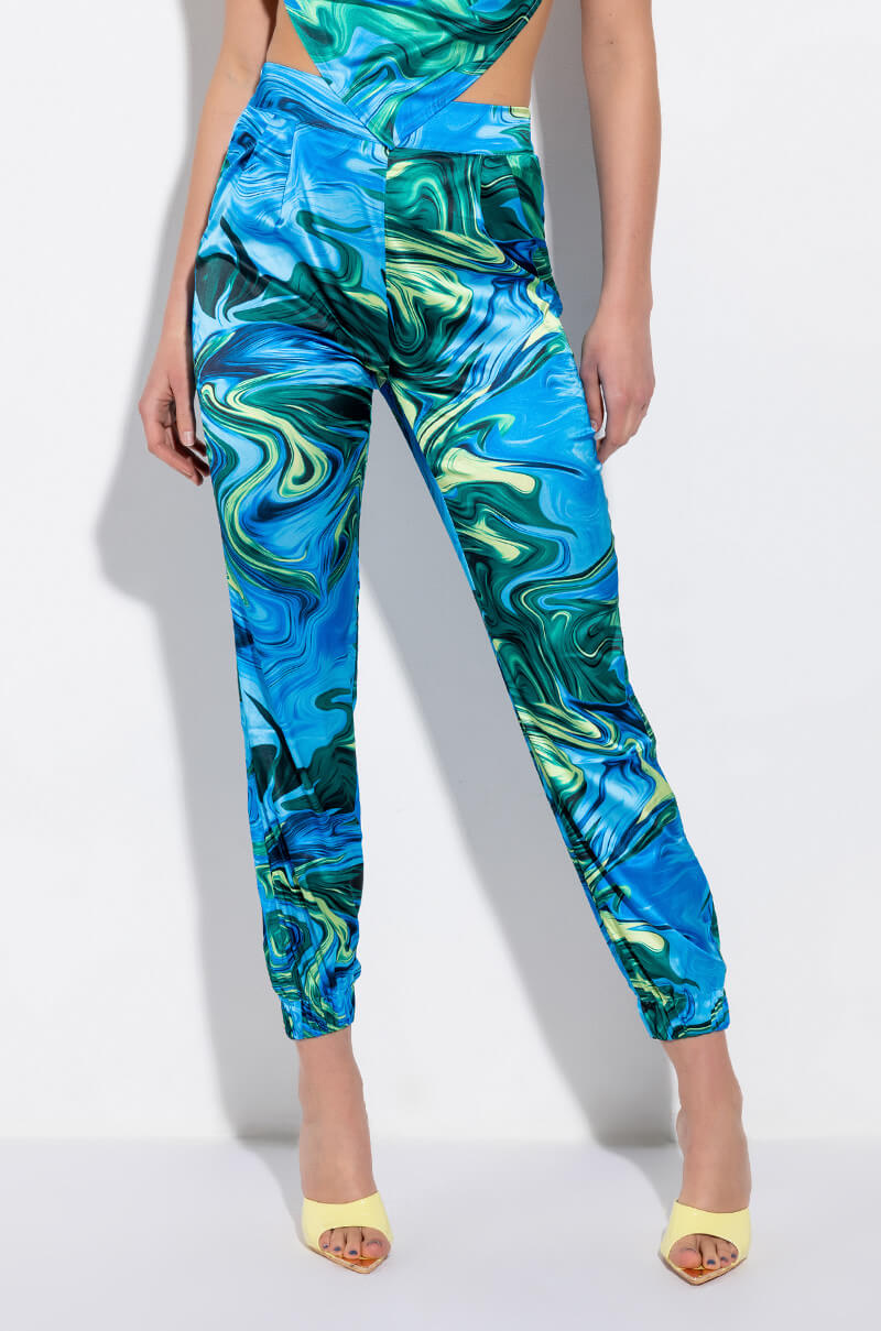 LIMELIGHT SATIN JOGGER