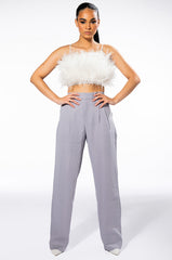 LOGAN WIDE LEG TROUSER