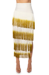 LOLLA FRINGE SKIRT