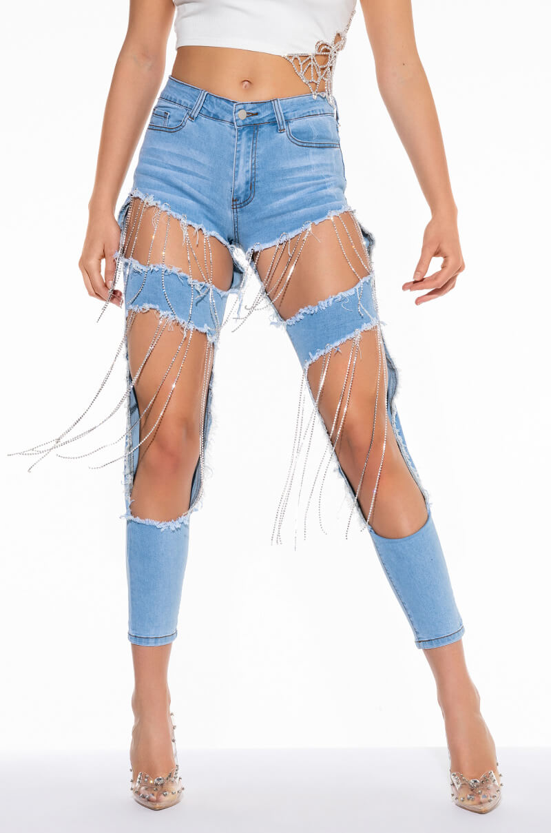 SEXY DENIM HIGH RISE DENIM