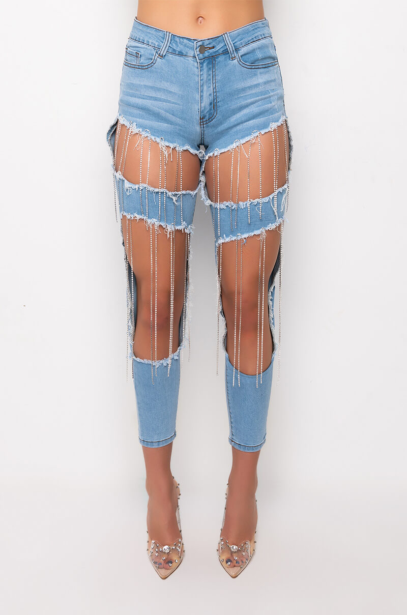 SEXY DENIM HIGH RISE DENIM