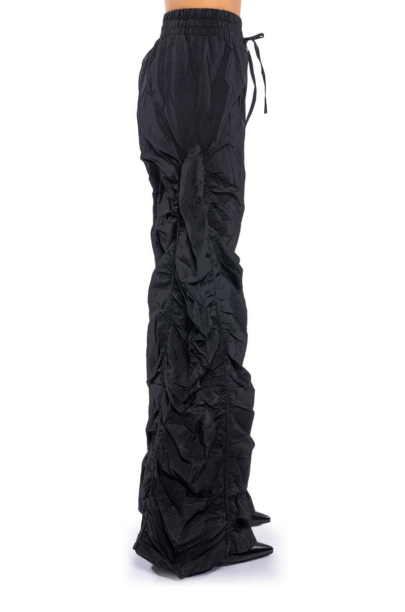 LOTTI RUCHED NYLON JOGGER