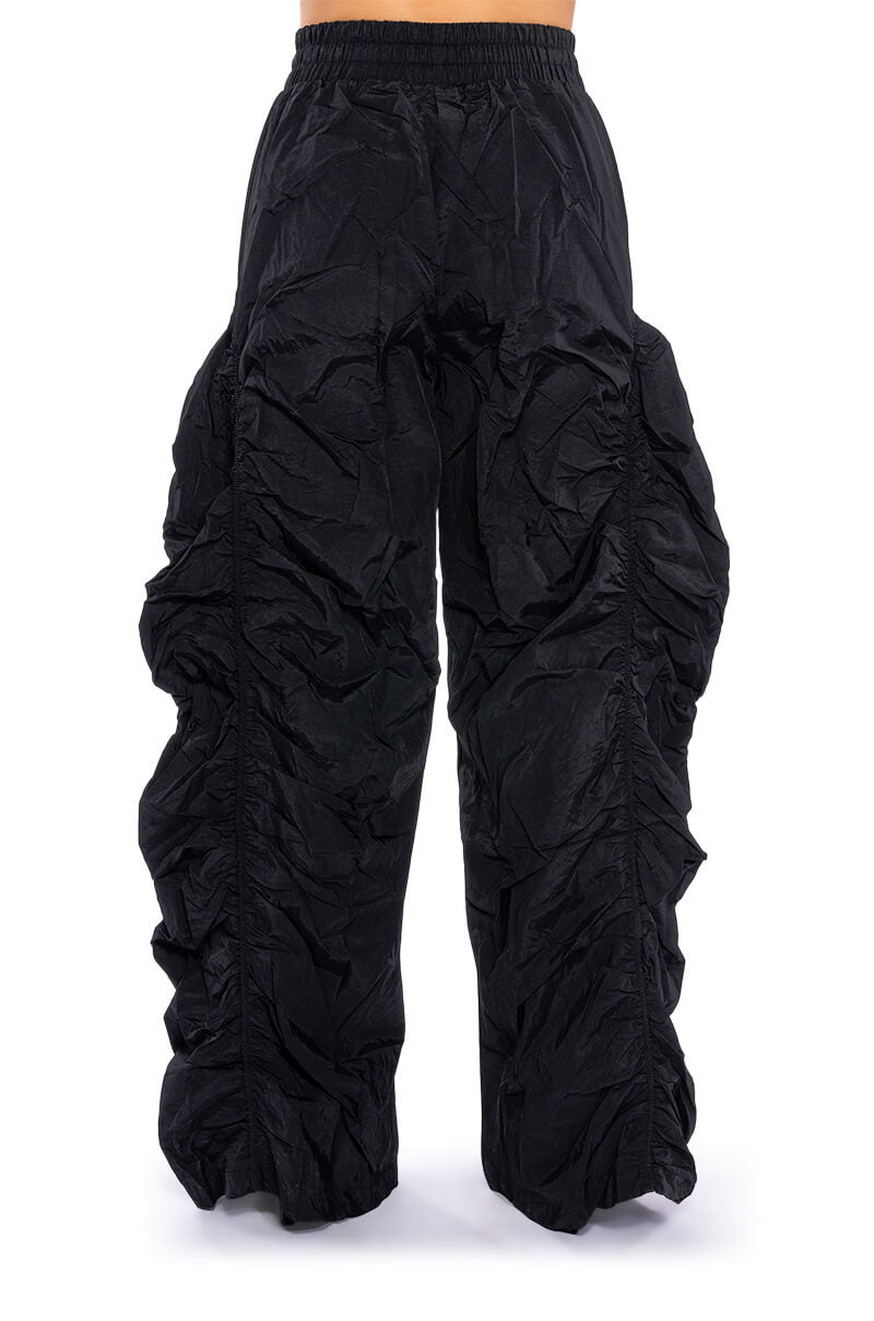 LOTTI RUCHED NYLON JOGGER
