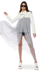 LOVE AND MEMORIES MAXI MOTO JACKET