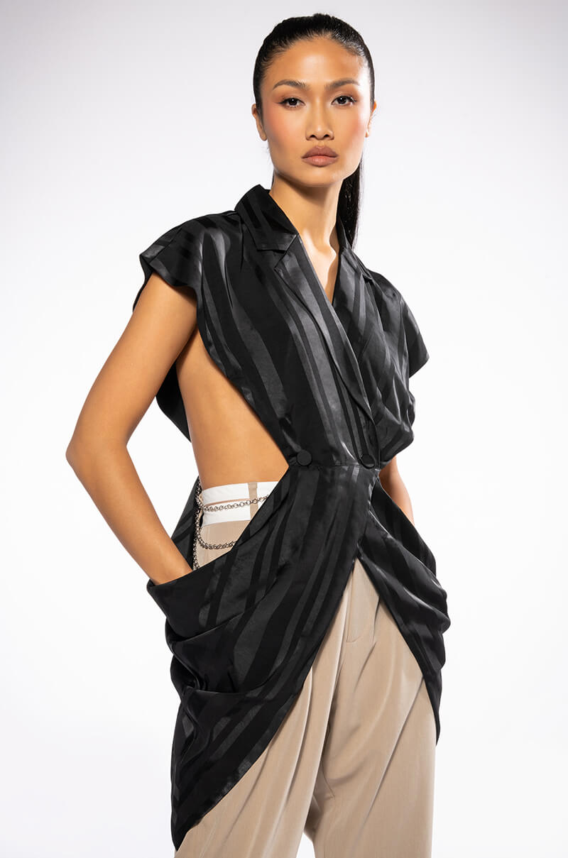 LOVE CRAZY CUT OUT BLOUSE