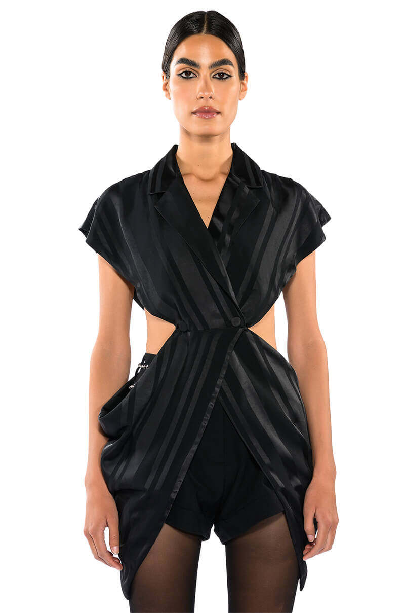 LOVE CRAZY CUT OUT BLOUSE