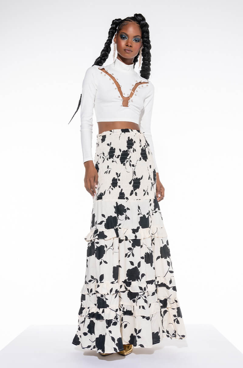 LOVE GALORE MAXI SKIRT