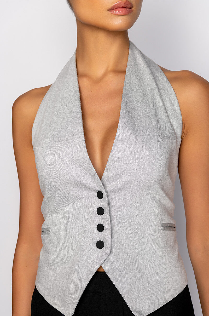 LOVE ON TOP HALTER VEST