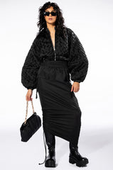 LIPA WEAVE DETAILED BOMBER