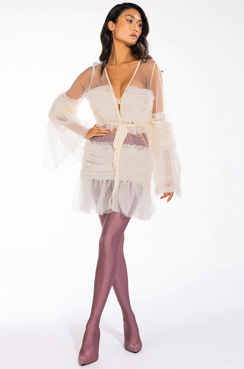 LANA LU CHIFFON WHISPY DUSTER