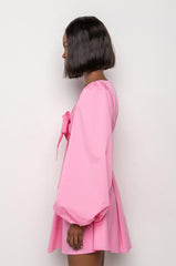 MADE OF SUNLIGHT OFF THE SHOULDER MINI DRESS