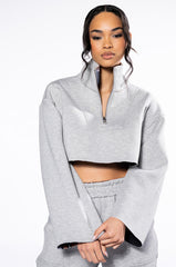 MAIN SQUEEZE PRINTED SCUBA SWEATSHIRT