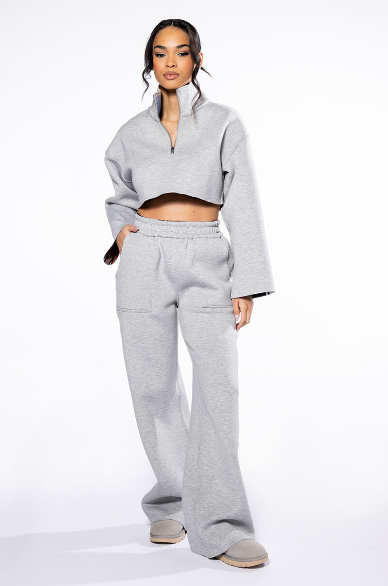 MAIN SQUEEZE PRINTED SCUBA SWEATSHIRT