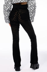 MAKE YOU WANT MORE DISTRESSED FLARE JEANS