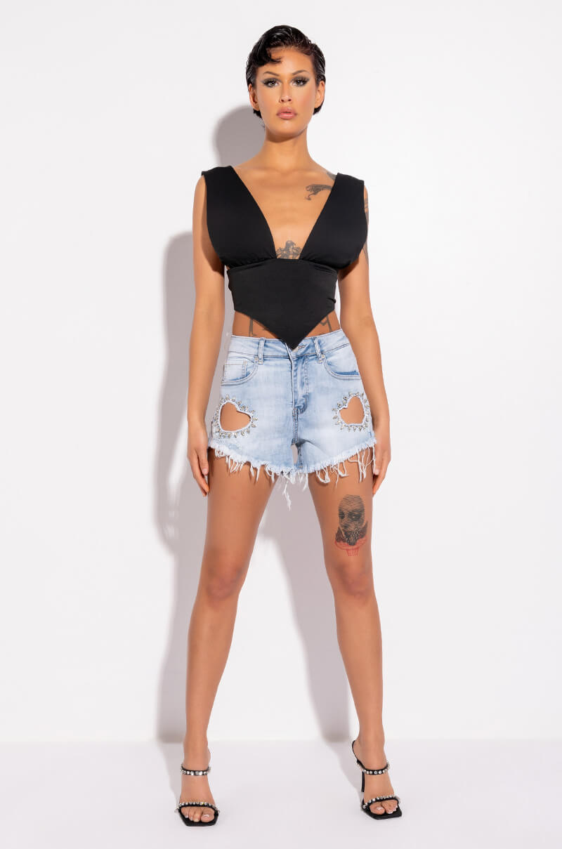 POPPY CROP TANK TOP