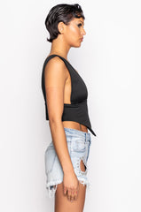 POPPY CROP TANK TOP