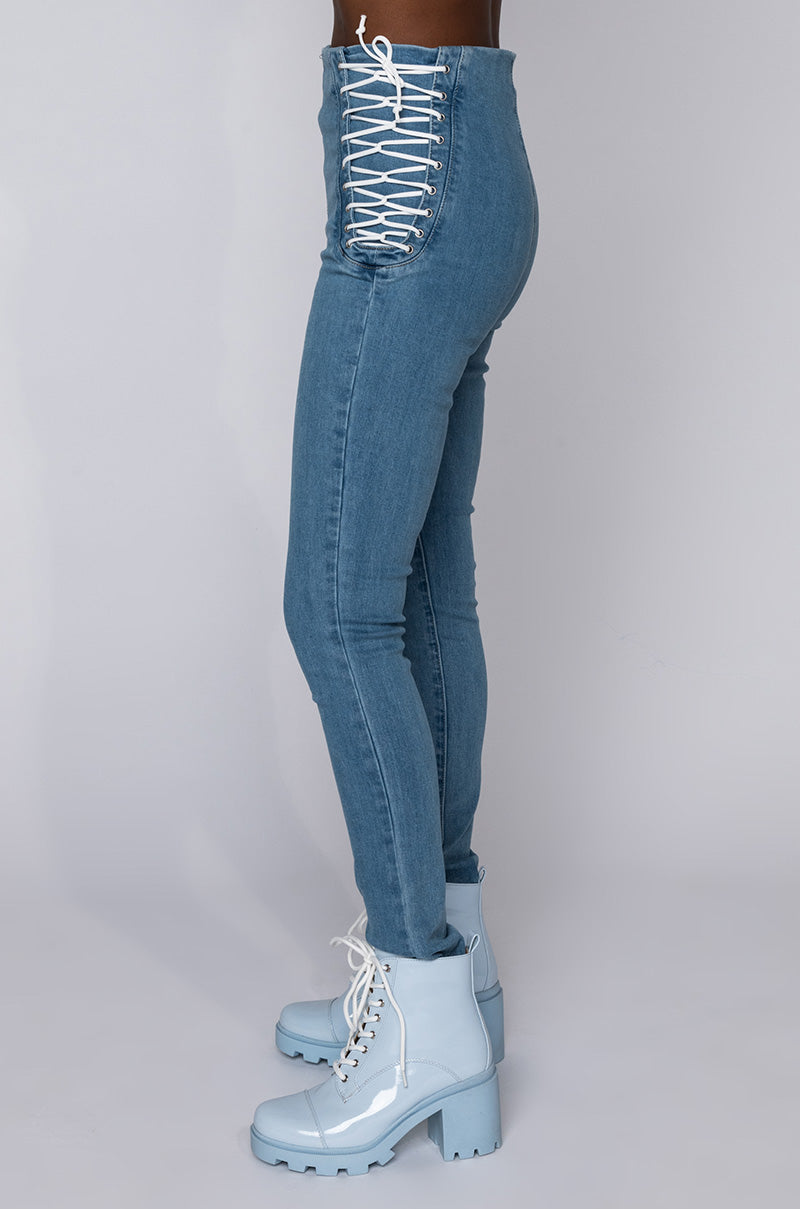 MARGOT LACE SKINNY JEANS