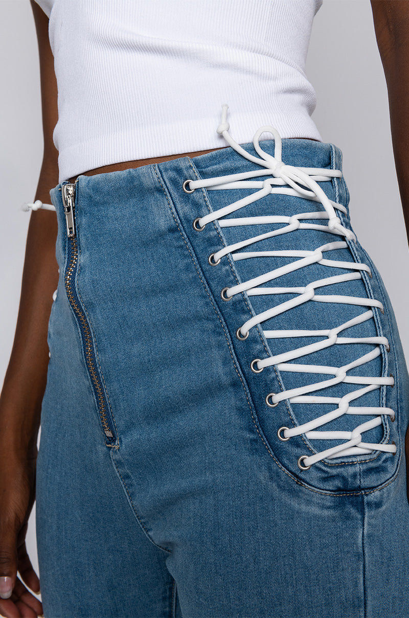 MARGOT LACE SKINNY JEANS