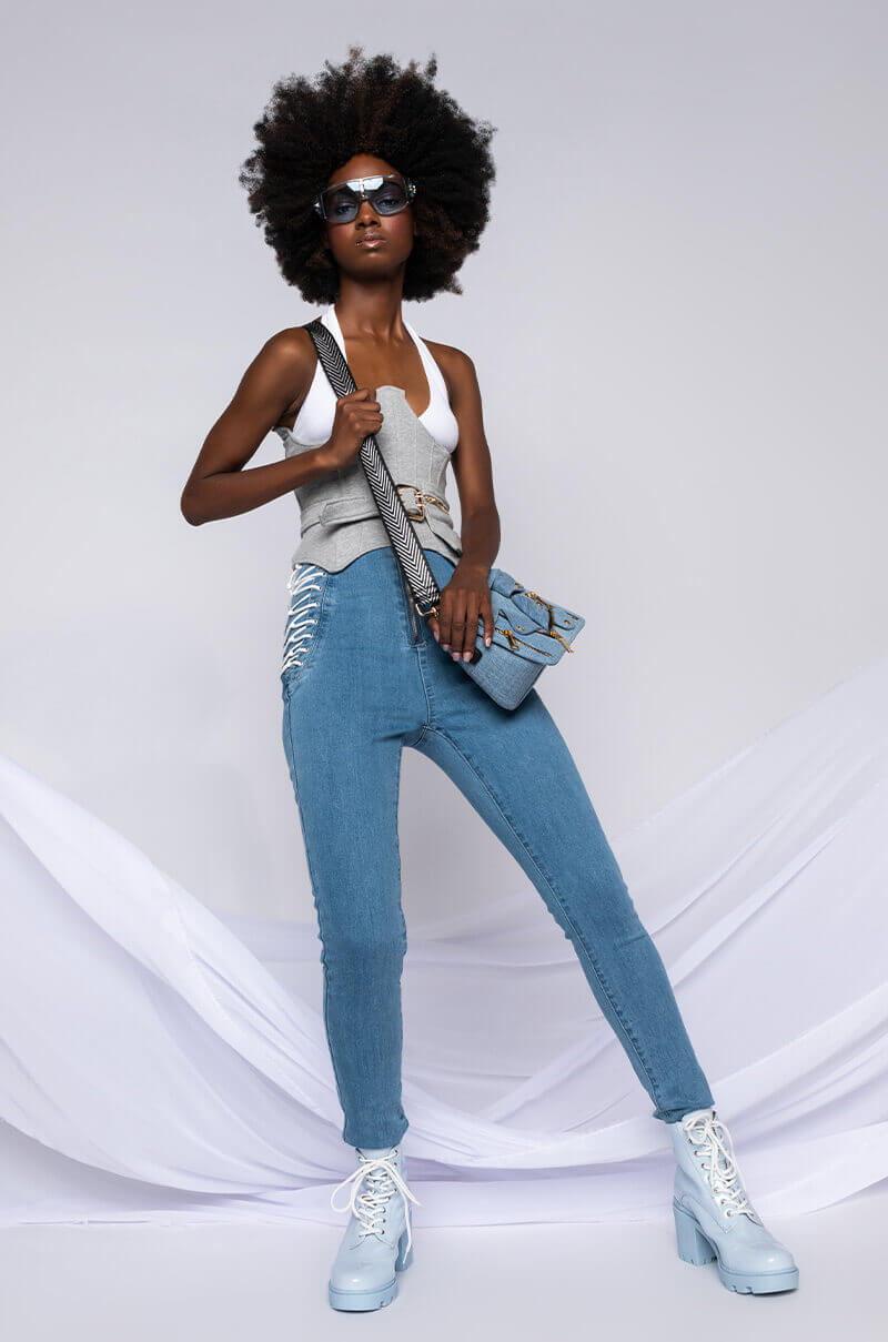 MARGOT LACE SKINNY JEANS