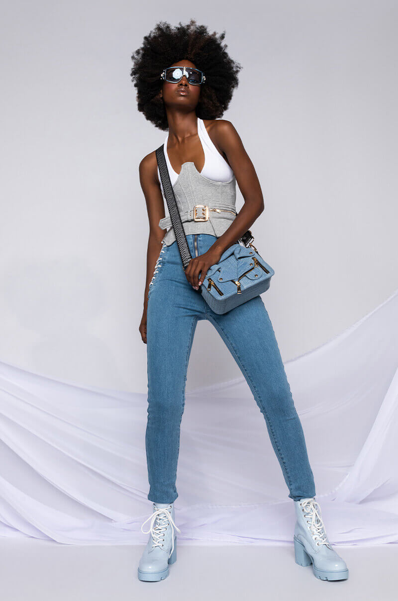 MARGOT LACE SKINNY JEANS