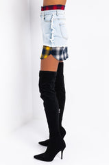 MARIANNA PLAID DETAILED MINI SKIRT