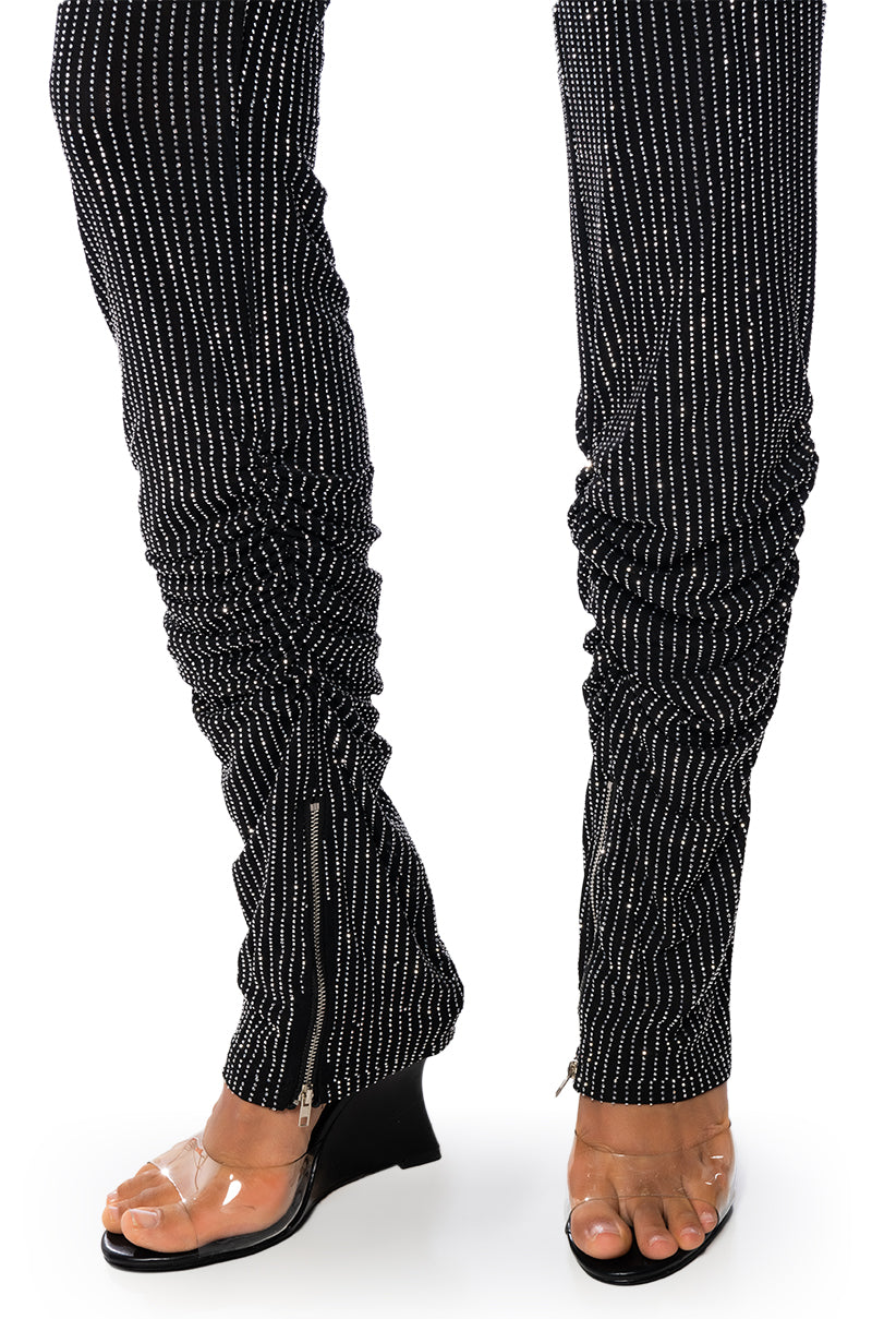 MARLOW EMBELLISHED MESH JOGGER