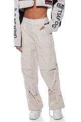 MARNIE TIE ANKLE UTILITY PANT