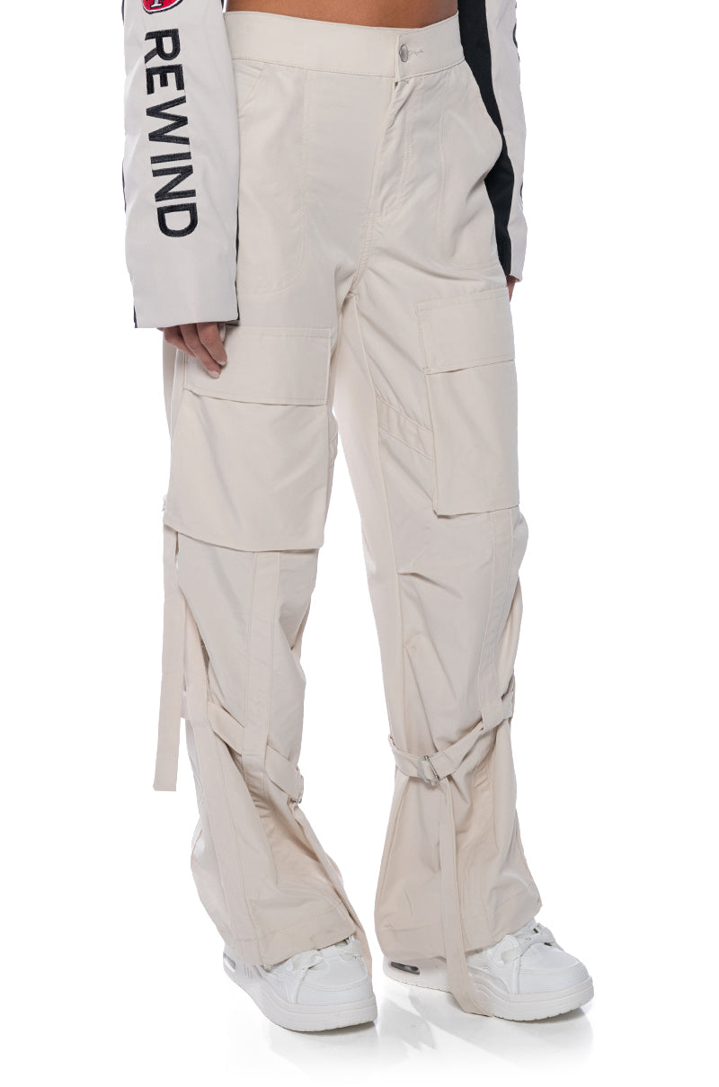 MARNIE TIE ANKLE UTILITY PANT