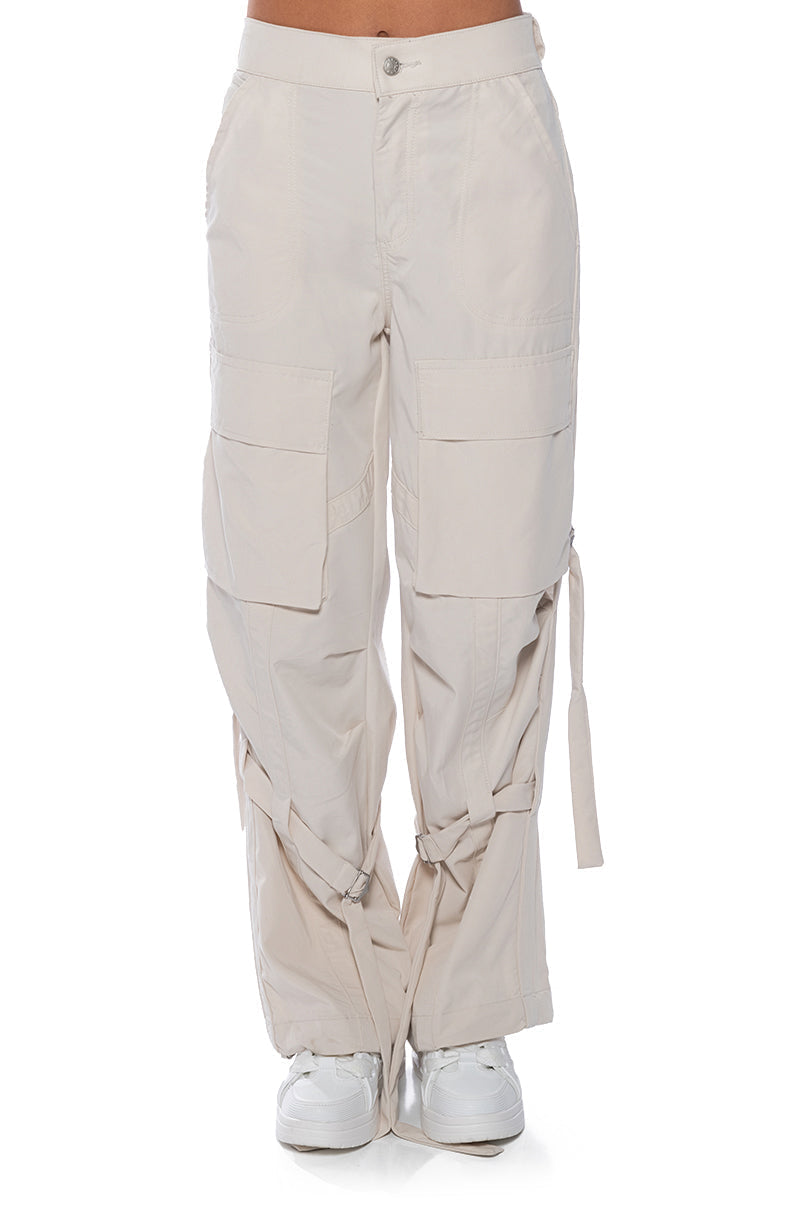 MARNIE TIE ANKLE UTILITY PANT