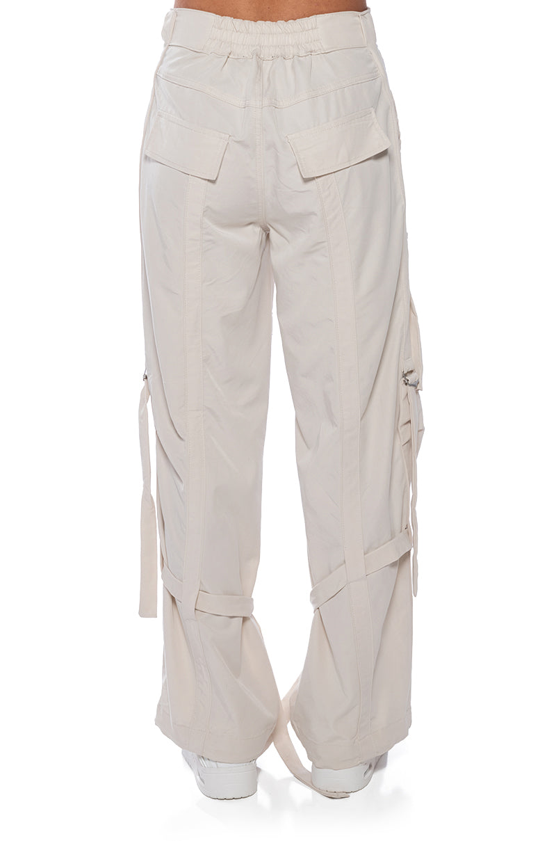 MARNIE TIE ANKLE UTILITY PANT