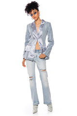 MONICA DISTRESSED LOW RISE JEANS