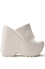 MEANIE CHUNKY MULE IN CREAM