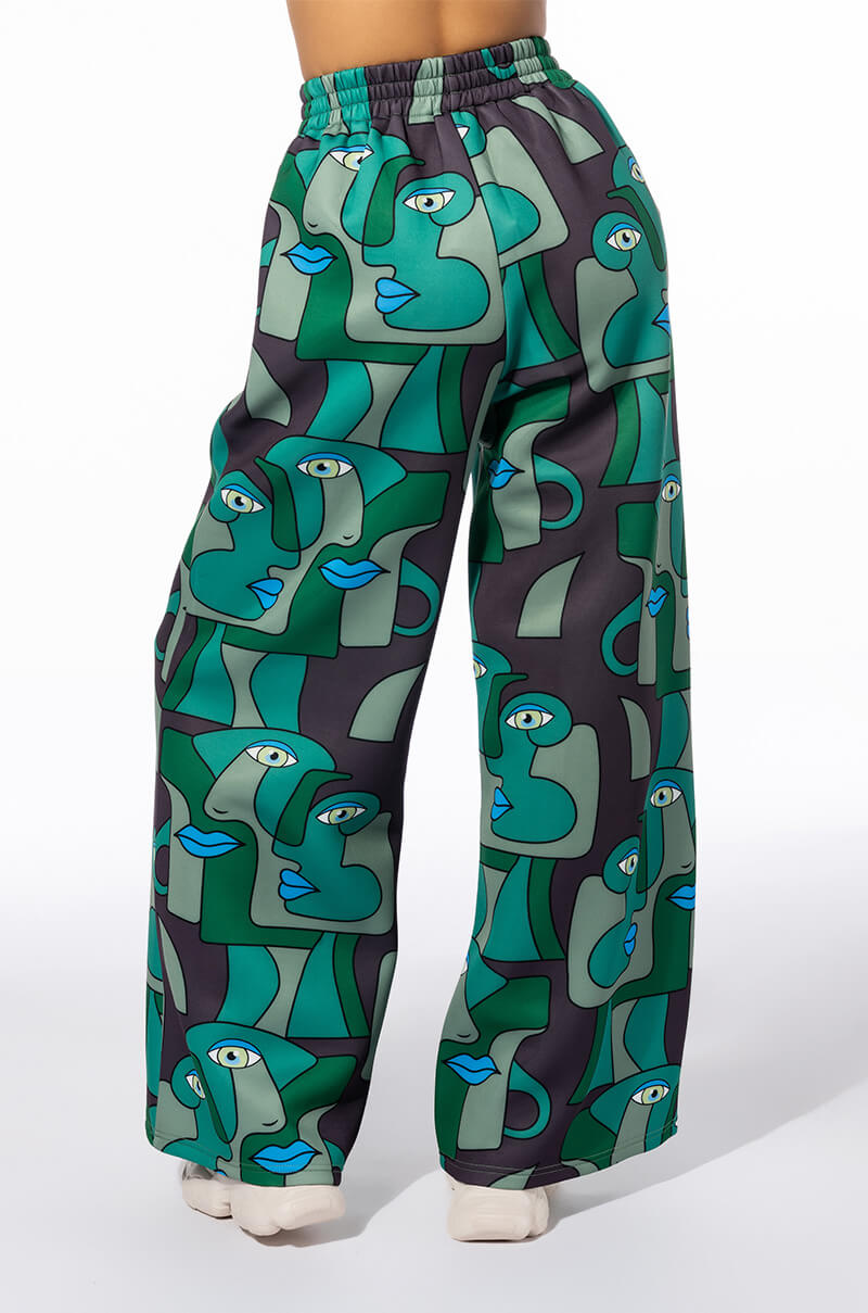MEDUSA WIDE LEG SCUBA SWEATPANTS