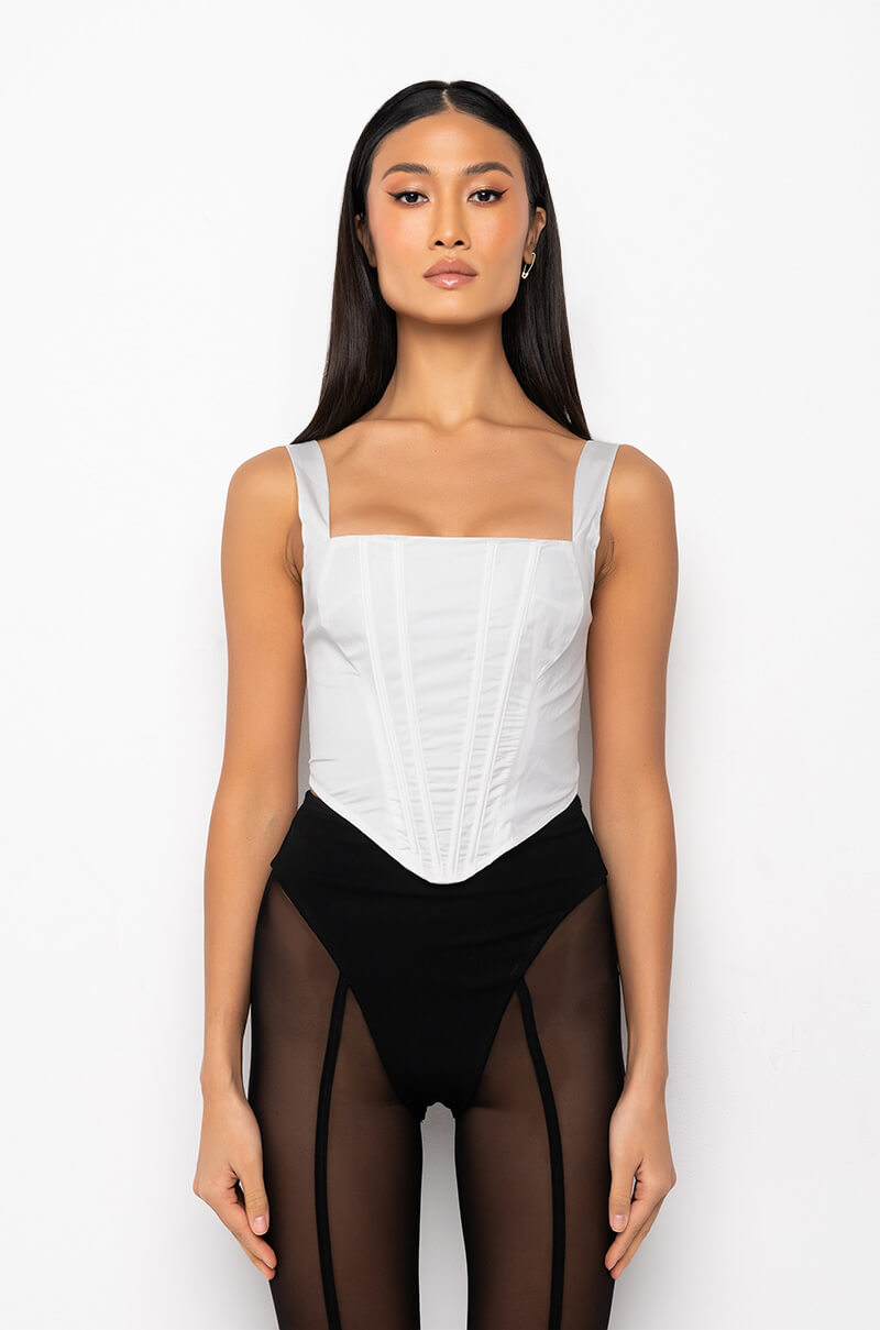 MERCI BEAUCOUP POPLIN CORSET