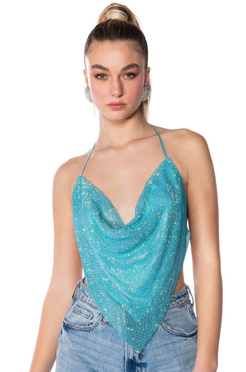 MIAMI ON THE LINE CHAINMAIL TOP