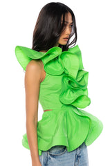 MISS FASHIONISTA SLEEVELESS BLOUSE