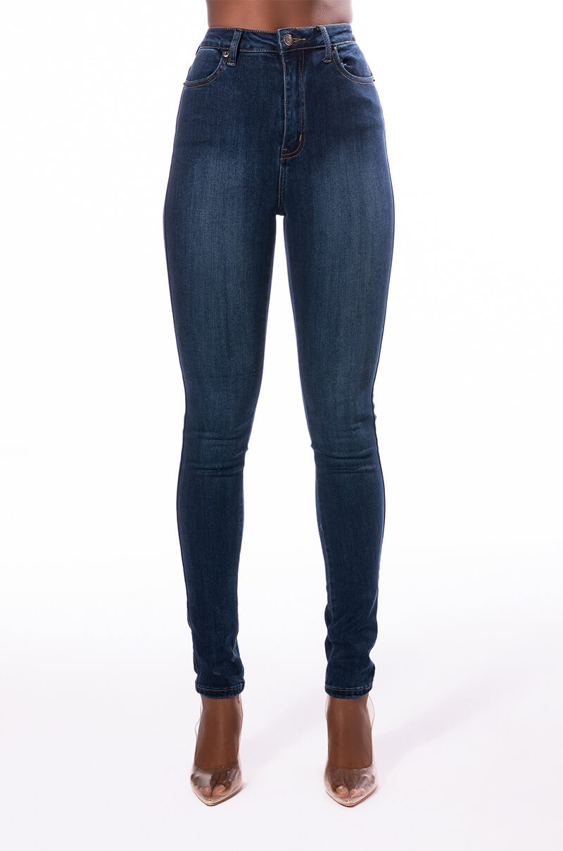 CARRIE HIGH RISE STRETCHY SKINNY JEANS