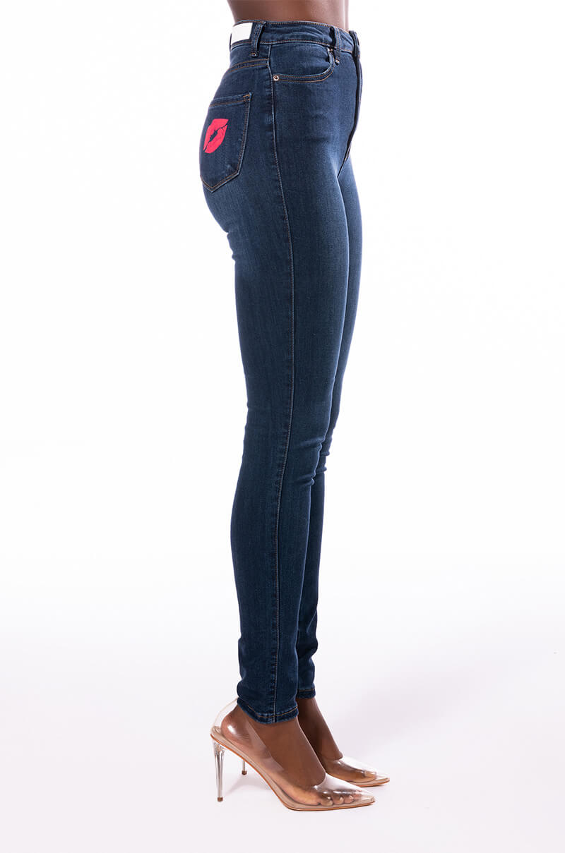 CARRIE HIGH RISE STRETCHY SKINNY JEANS