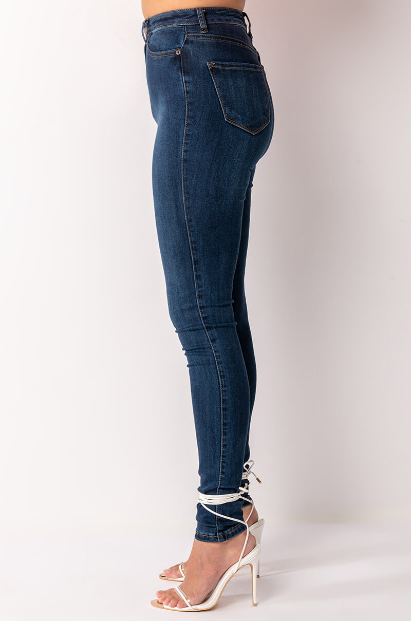CARRIE HIGH RISE STRETCHY SKINNY JEANS