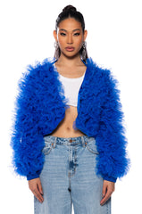 MODERN MASTERPIECE TULLE BOMBER
