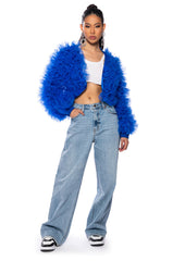 MODERN MASTERPIECE TULLE BOMBER